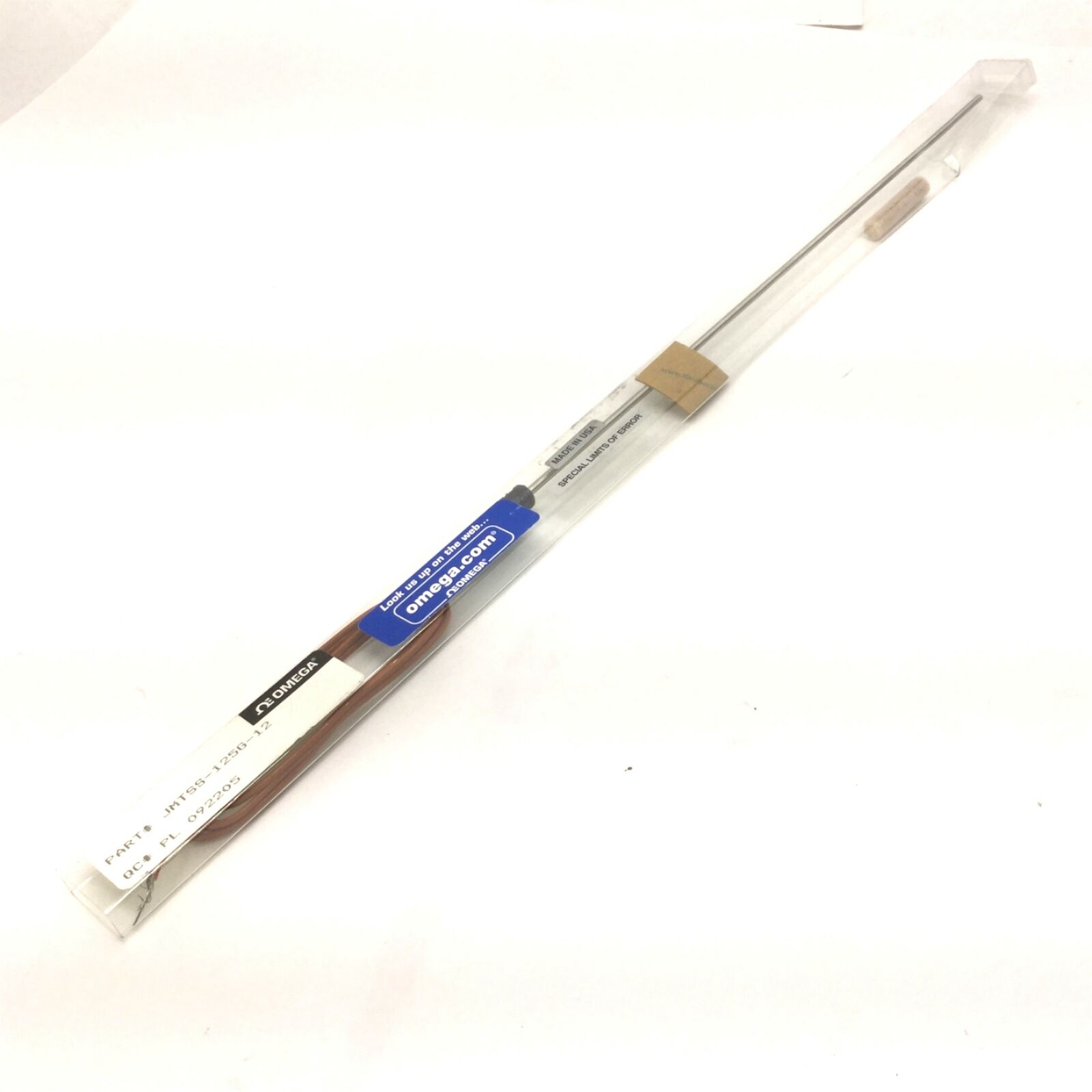 New In Box Omega JMTSS-125G-12 Thermocouple, Length: 12\