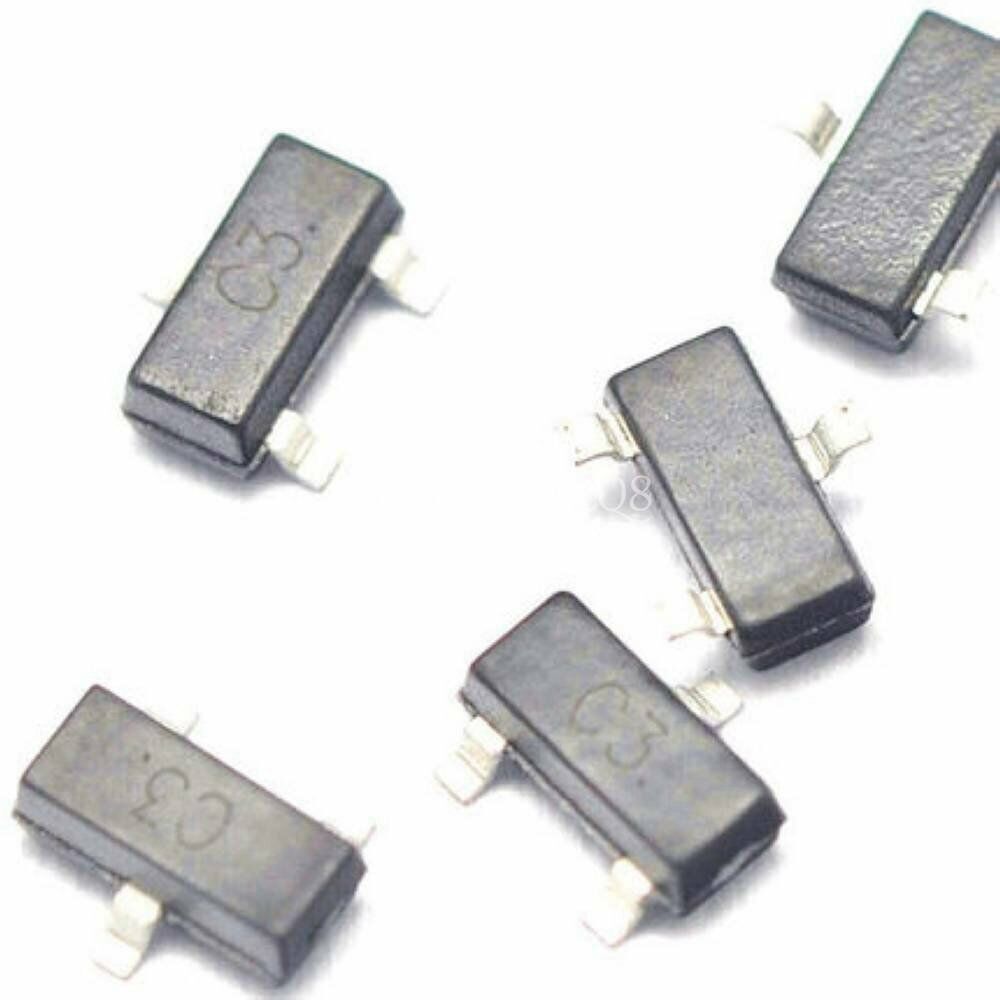 1SS226 C3 80V 0.1A SOT-23 Switching Diodes SMD Transistor