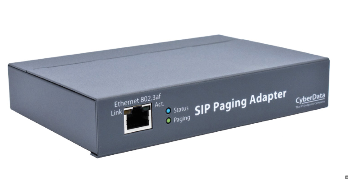 CyberData 011233 SIP VoIP Paging Adapter NEW in Box