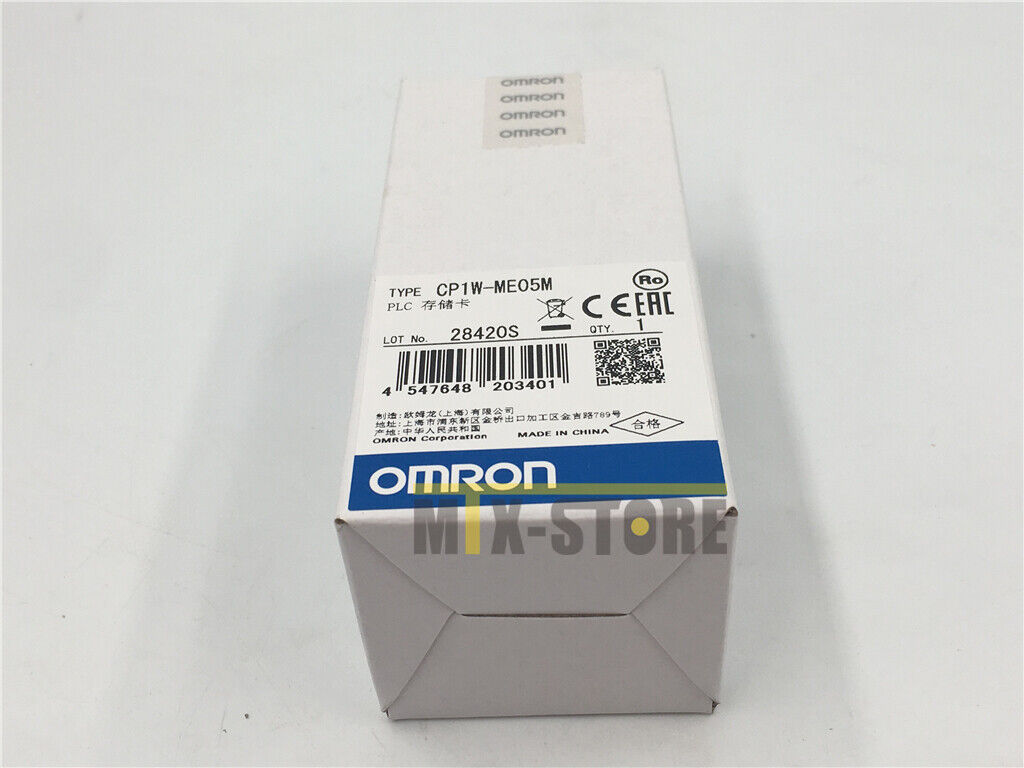 1pcs Omron Brand New Memory Card CP1W-ME05M  In Box CP1WME05M
