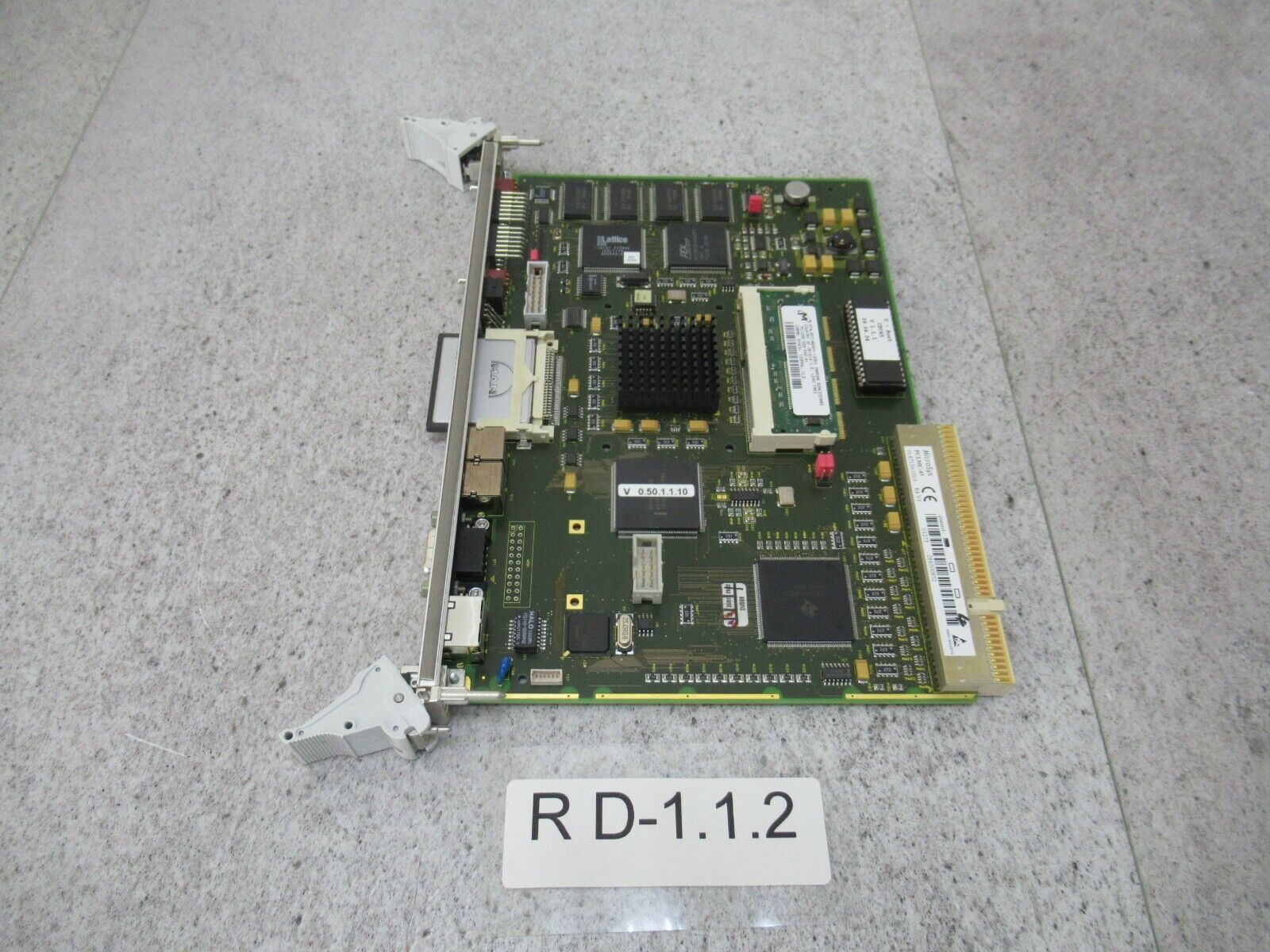 Microsys PCI.MC-45 CPU Card 16.87130-0003 Man Roland UC-4 Man 07.91690-9278