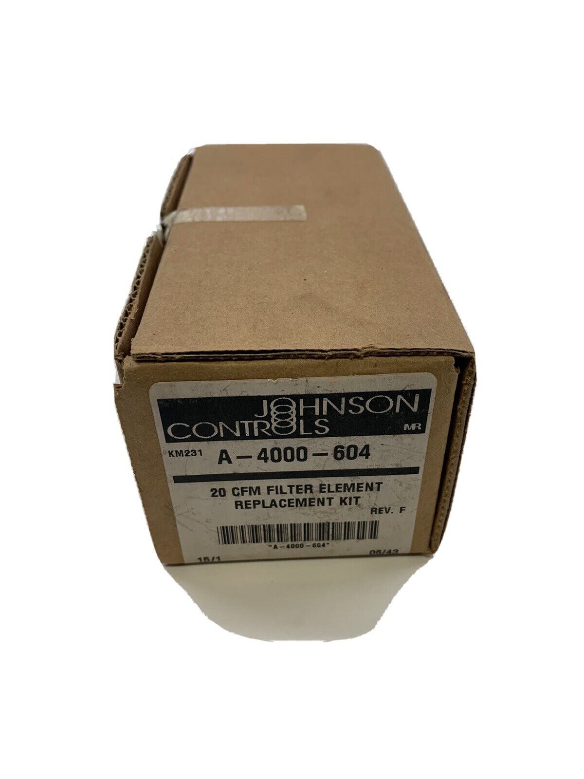 JOHNSON CONTROLS A-4000-604 NSFS 20 CFM Filter Replacement Kit