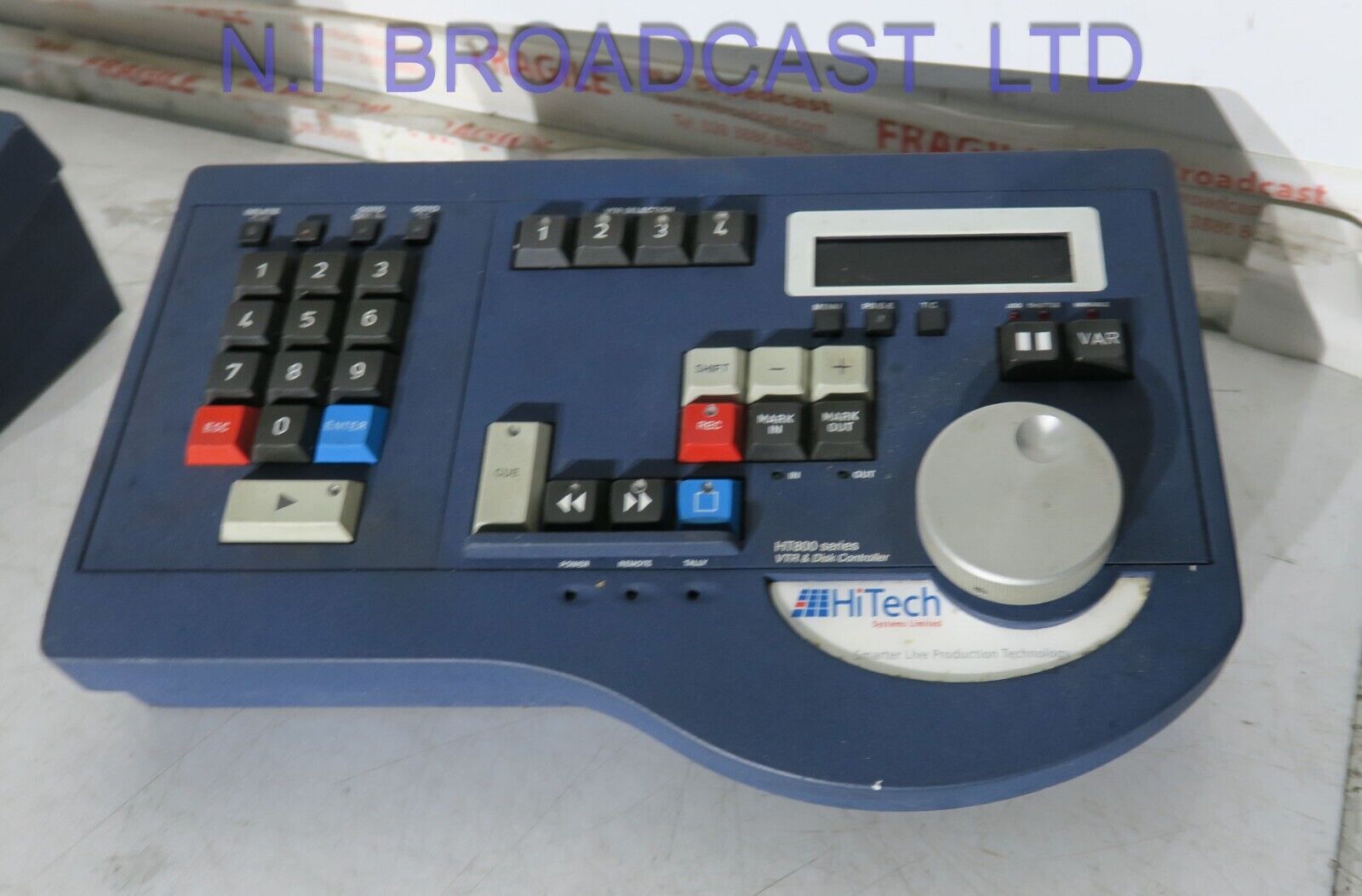 Hitech 4 channel VTR / disk server controller