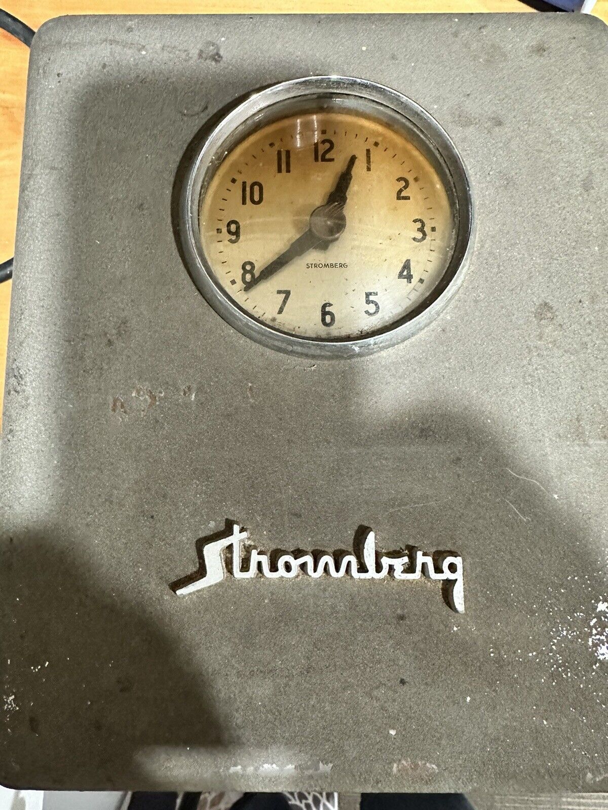 Vintage Stromberg Time Clock