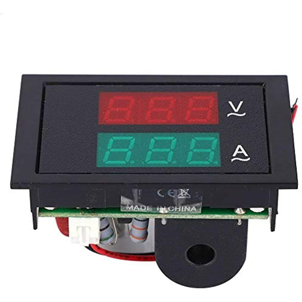 AC Voltage Current Meter AC80-300V 0-50A DL85-2041 Digital Display Ammeter Panel