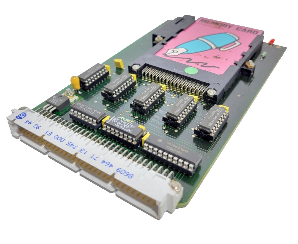 Ultraflux L0G2100C Ultrasonic Flow Measurement Board Fujitsu Memory Card