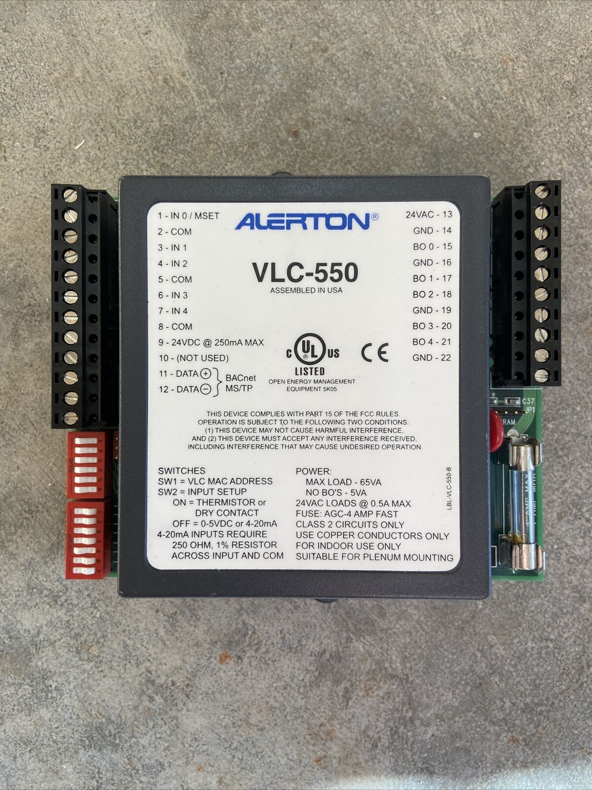 Alerton VLC-550