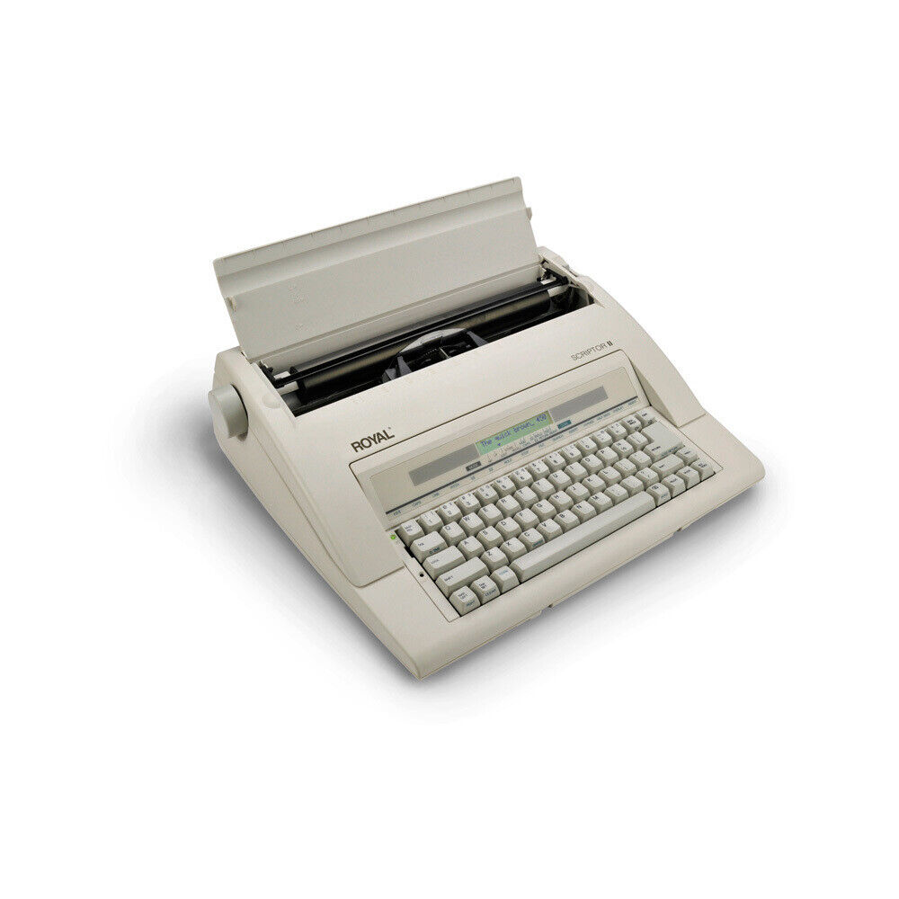 Royal Portable Electronic Typewriter with LCD Display, Spellcheck, and Memory