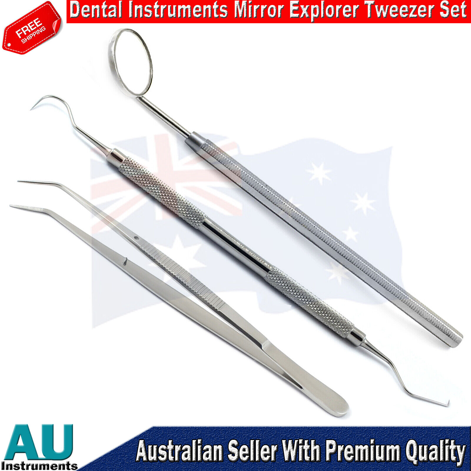 Medical Dentistry Kit Instruments Endodontic Tooth Cavity Removal Hygiene Tools