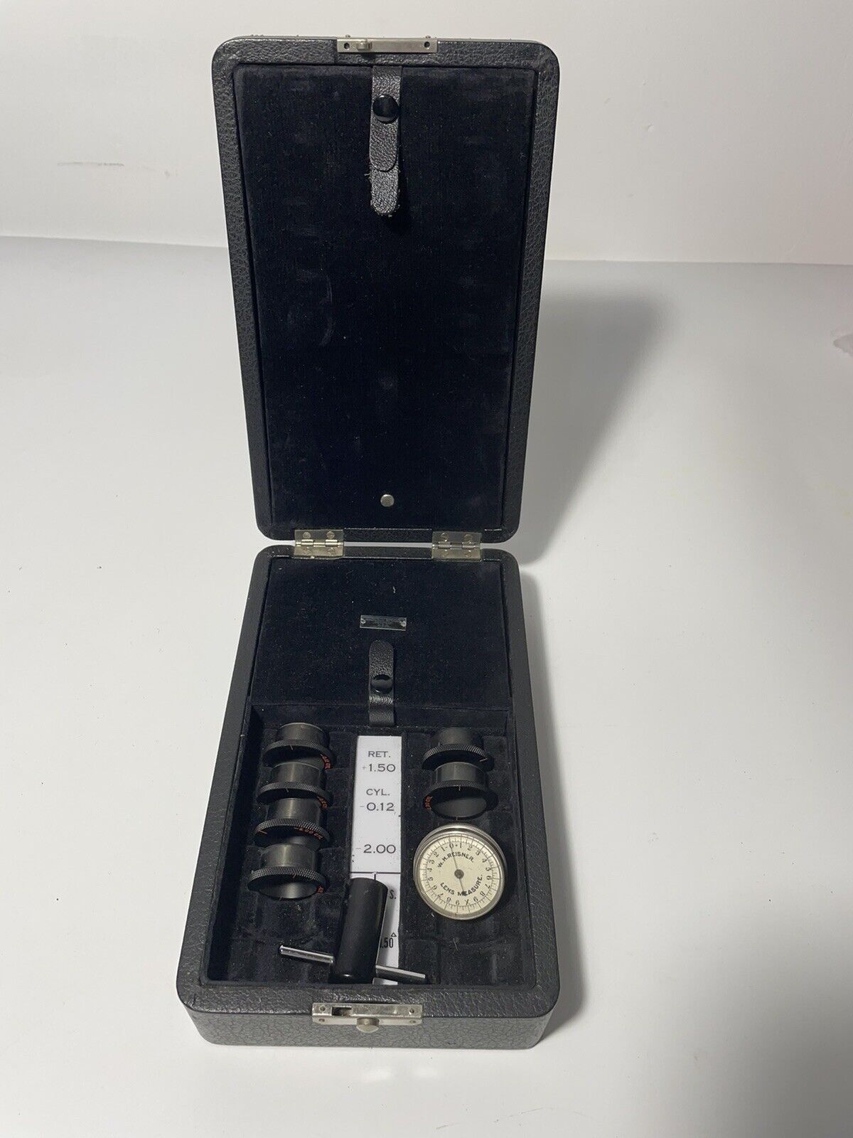 Vintage American Optical Lens Set with Tools, Case