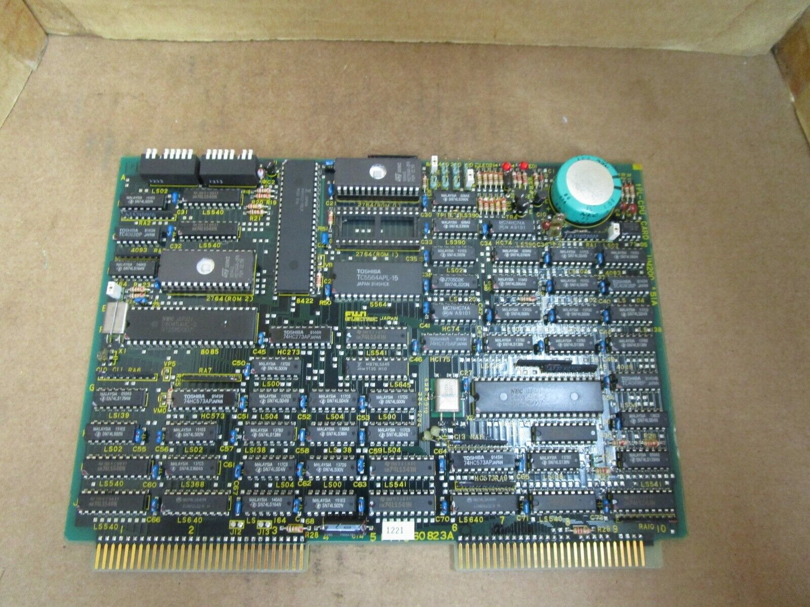 Fuji Electric 1PL-CPU Circuit Board UM200-A51A UM200A51A Used