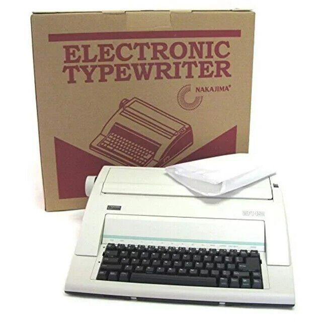 Nakajima WPT150 Electronic Typewriter New Open Box