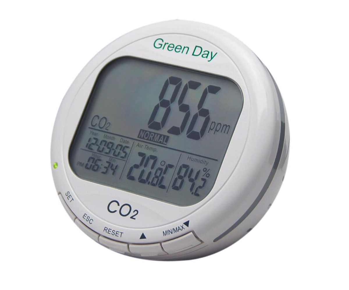 AZ-7788 Desktop LCD Carbon Dioxide Test Meter CO2 Gas Detector Meter Alarm Meter