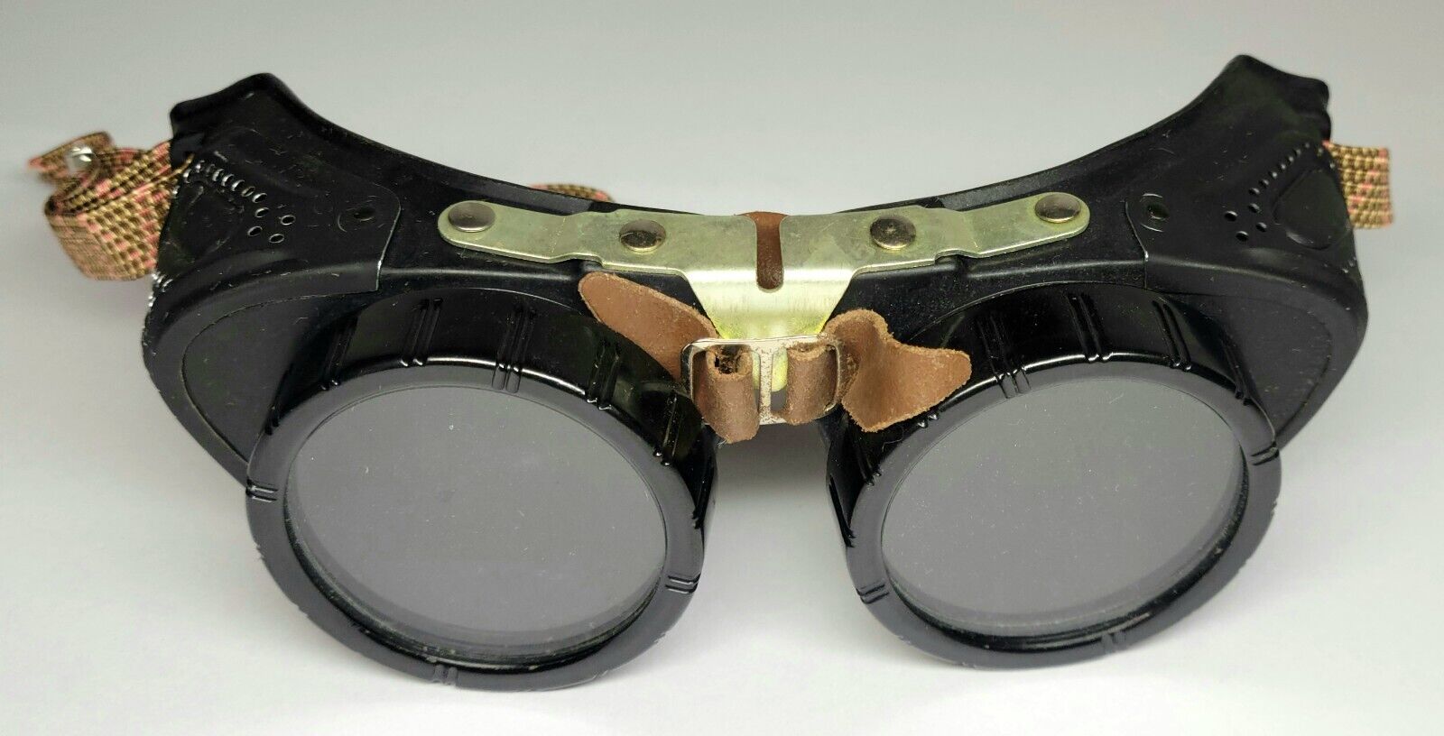 Marquette Welding Safety Goggles - Vintage - Steampunk Industrial - RARE NIB