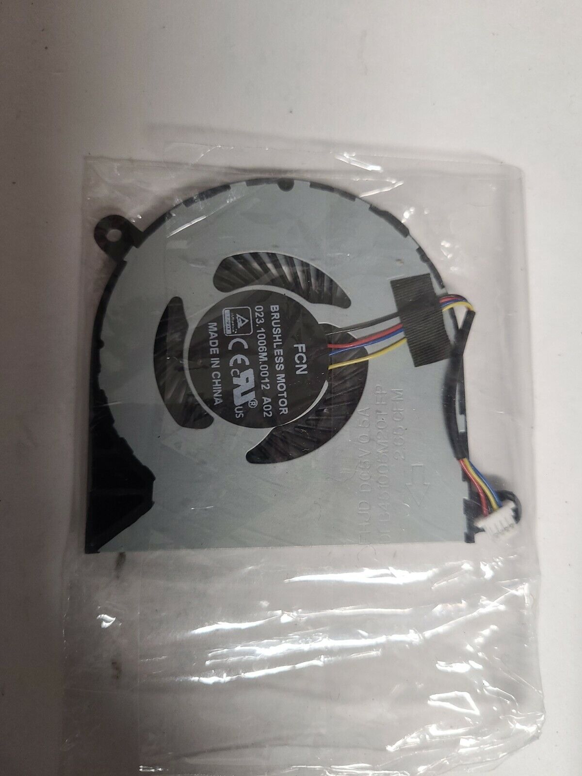 Dell Laptop CPU Fan 5579 DFB451005M20TEP  Notebook Fan With 4 Pin Plug BRAND NEW