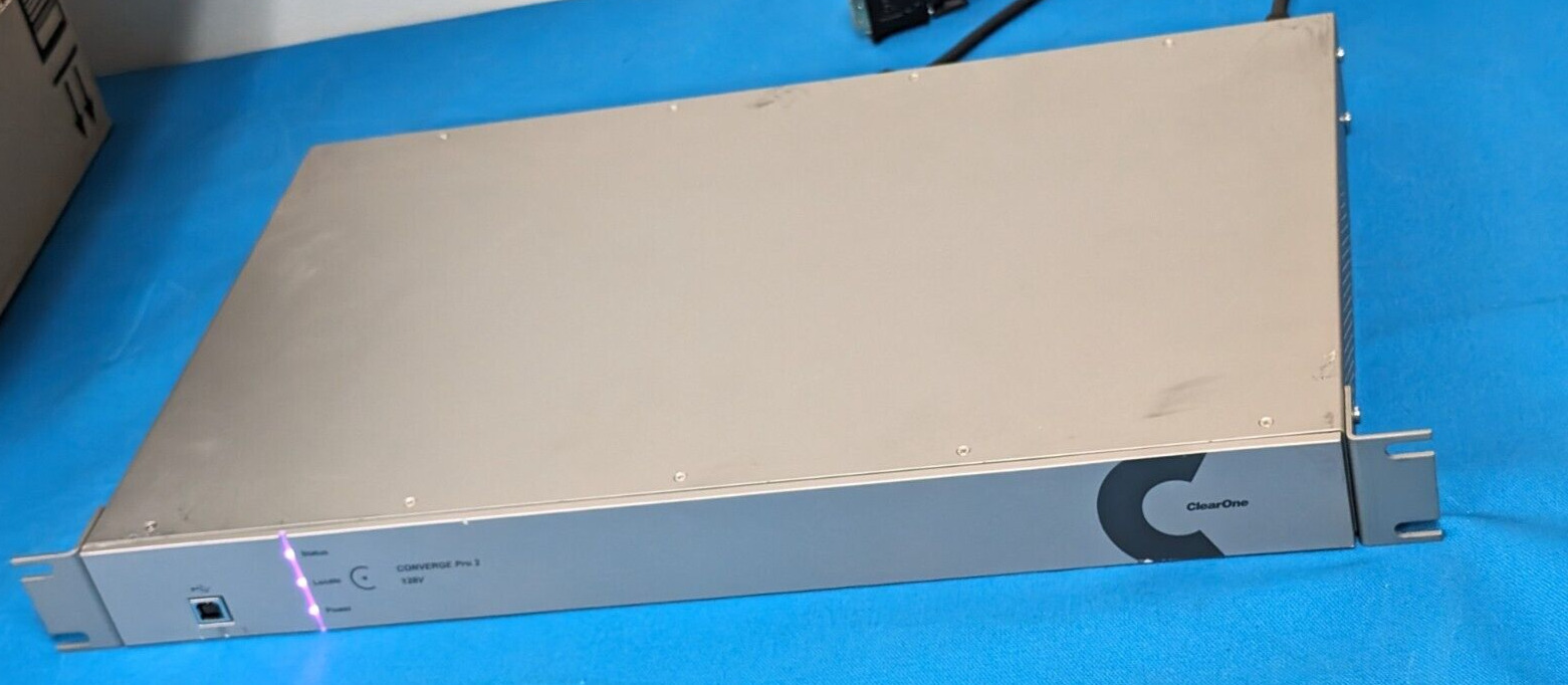 ClearOne Converge Pro 2 128V 910-3200-003 Pro Audio DSP Mixer