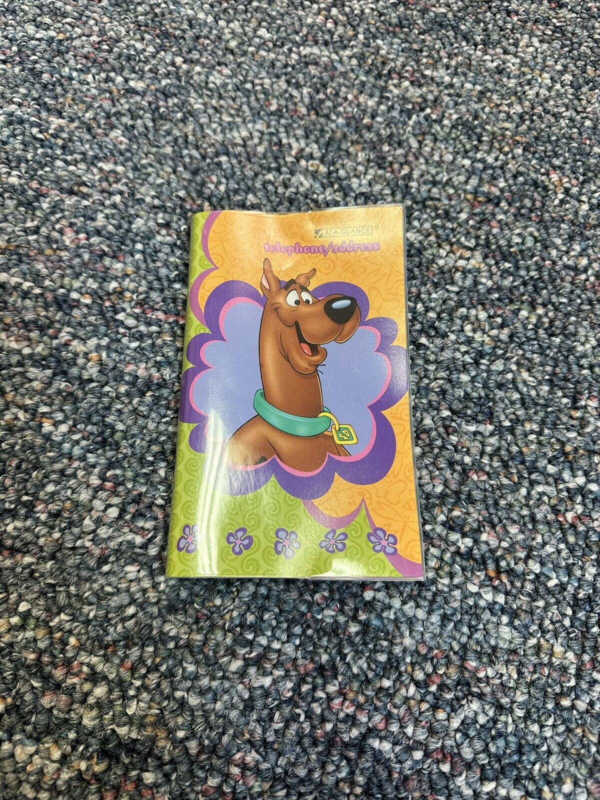 Vintage Scooby Doo Telephone/ Address Book New 