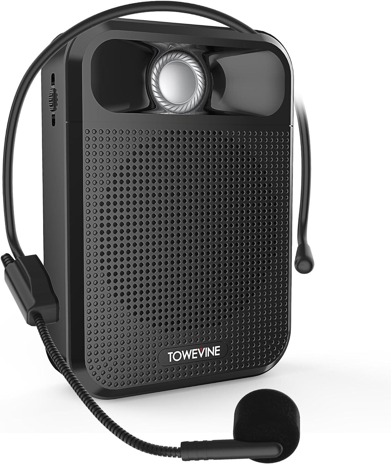 Portable Voice Amplifier, Towevine Rechargeable Microphone Speaker