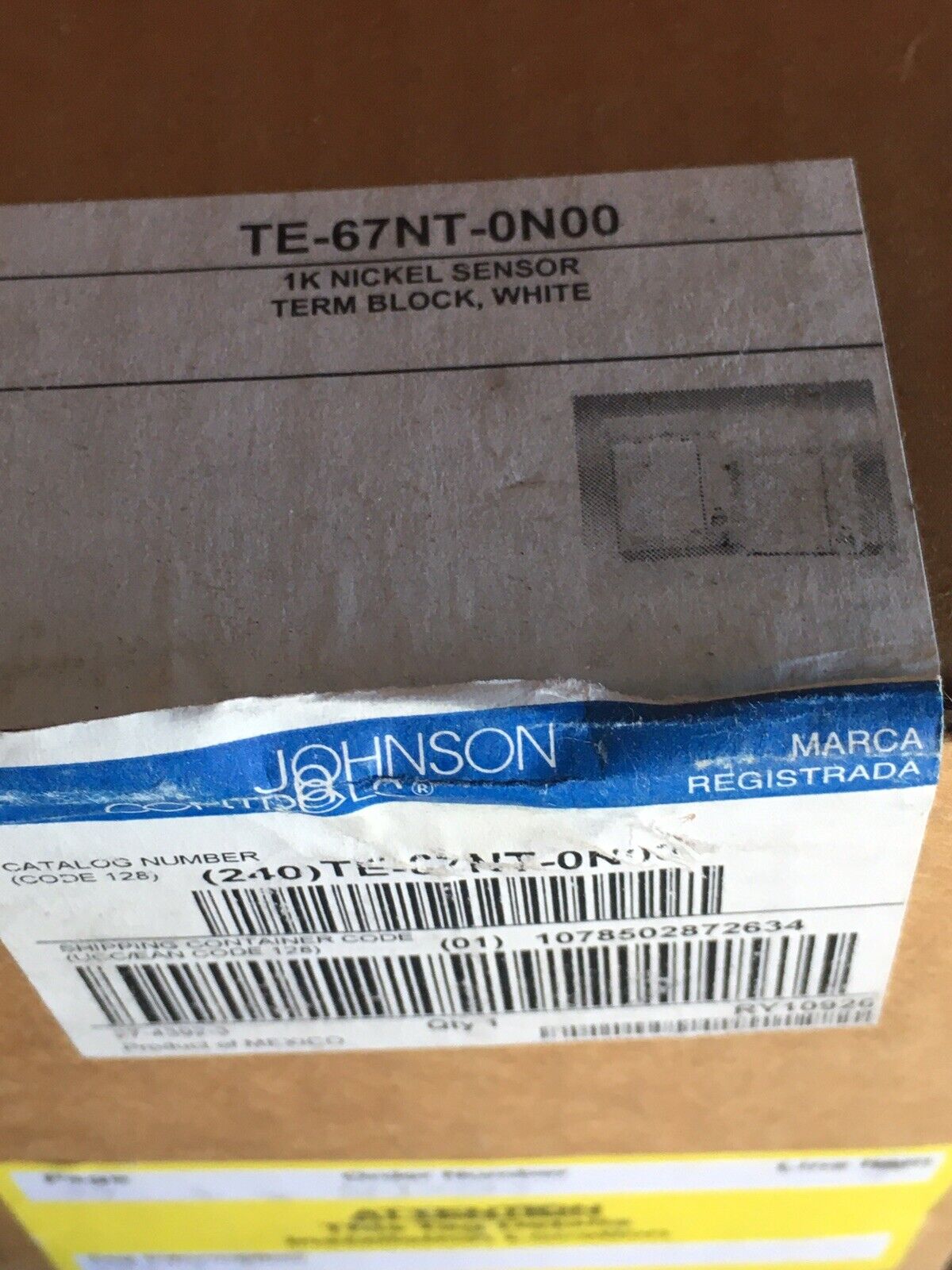 Johnson Controls Metastat TE-67NT-1N00 New In Open Box