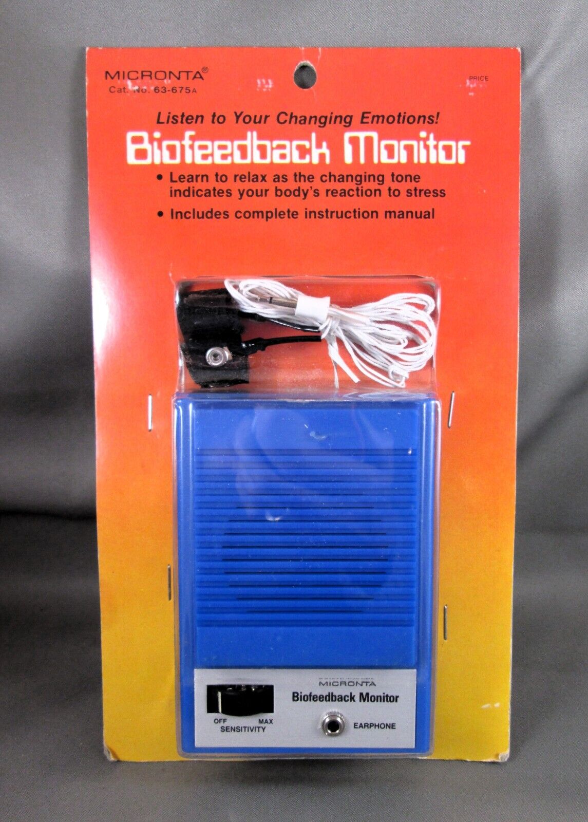 Vintage Micronta Biofeedback Monitor / Radio Shack
