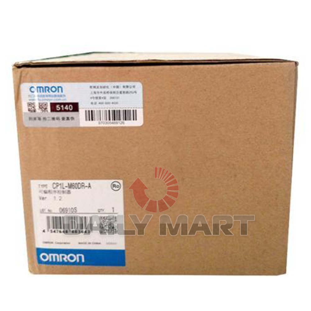 Used & Tested OMRON CP1L-M60DR-A PLC CPU Unit