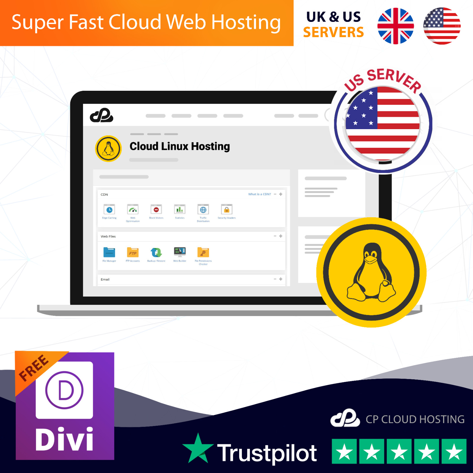 Premium StackCP Hosting | Free Support | UK USA Server | Free SSL CDN US
