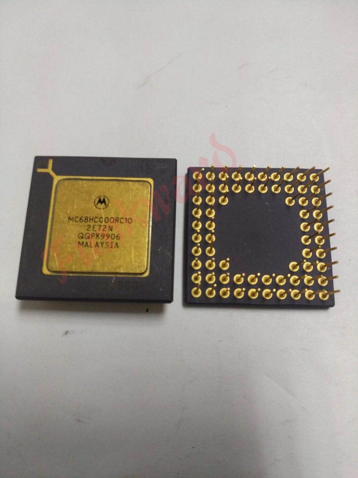 Motorola MC68HC000RC10 MC68HC000 IC MPU Microprocessor 32BIT 10MHZ 68PGAx1PC