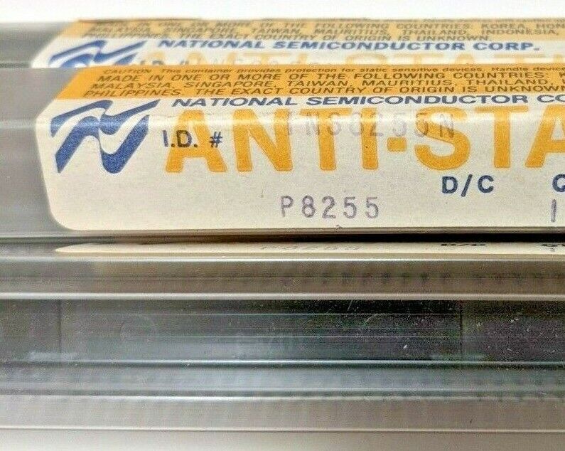 National Semiconductor P8255 / INS8255N PPI PROGRAMMABLE  IC 40-Pin +Free Socket