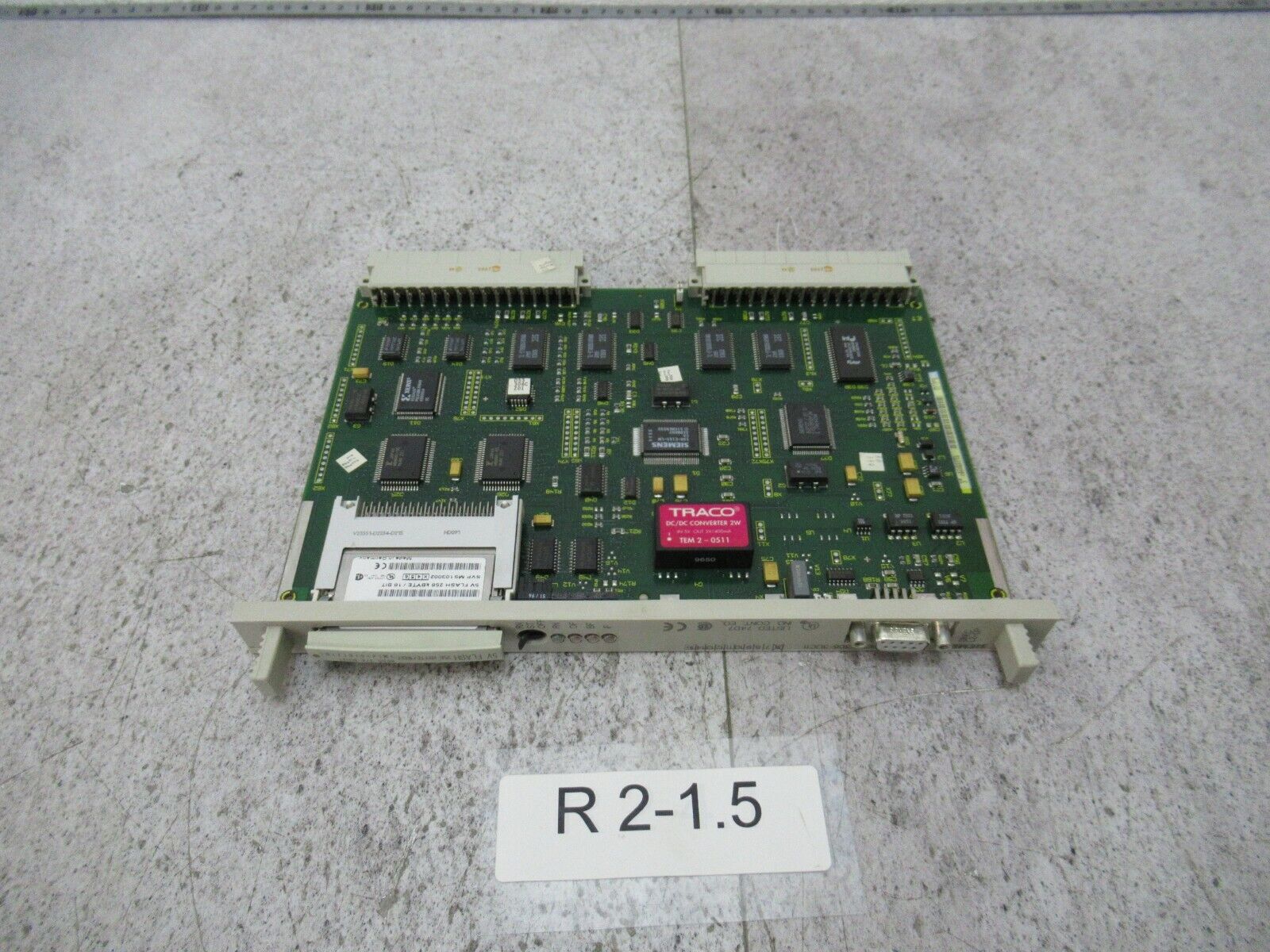 Siemens 6ES5308-3UC11 Control PLC Module + Memory Card 6ES5374-1KH21 
