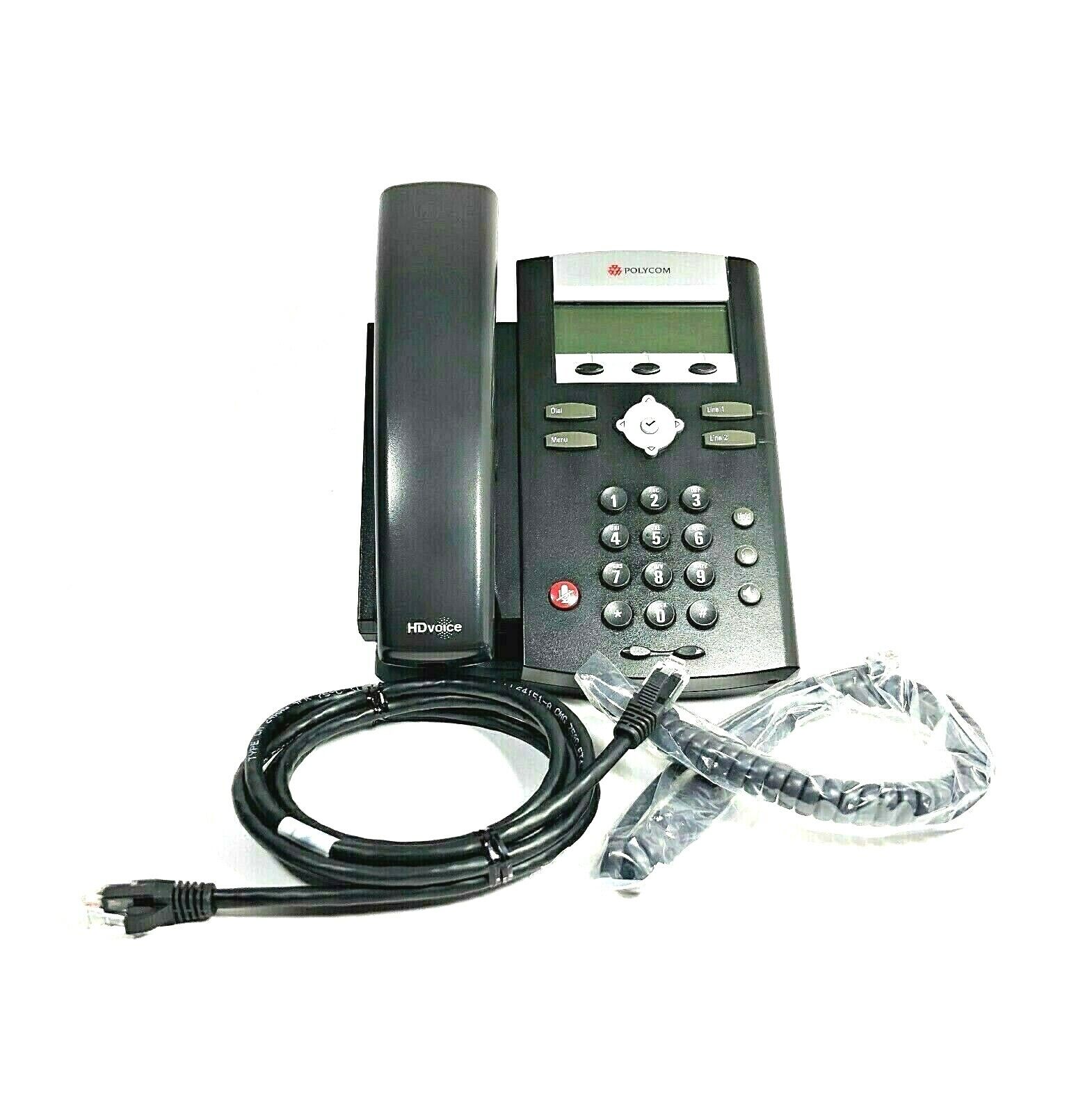 POLYCOM SoundPoint IP 335  VoIP PoE Business Telephone Digital Telephone
