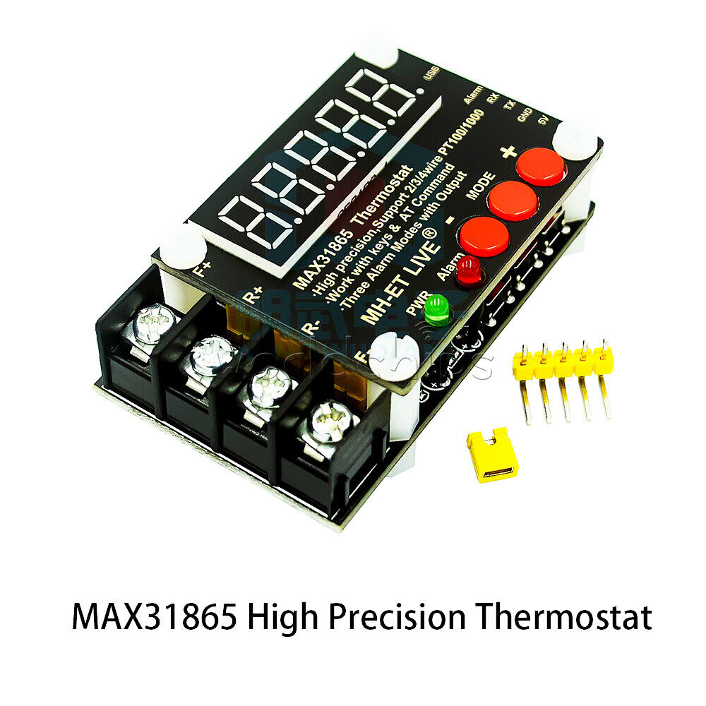 MAX31865 High Precision Isolated Temperature Collector Module PT100 Serial Port