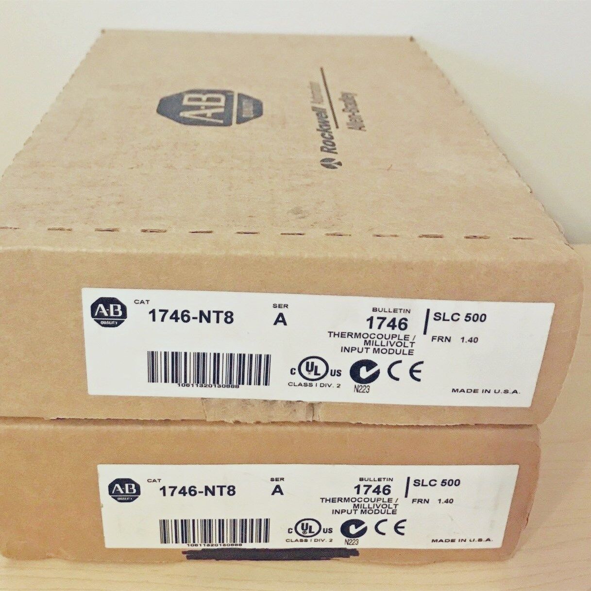 1 PCS Factory Sealed AB 1746-NT8 SER A SLC 500 Thermocouple Input Module 1746NT8