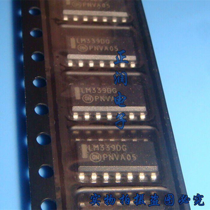 10pcs LM339DG ON SOP-14 LM339D LM339 Quad Comparators Original ON Semiconductor