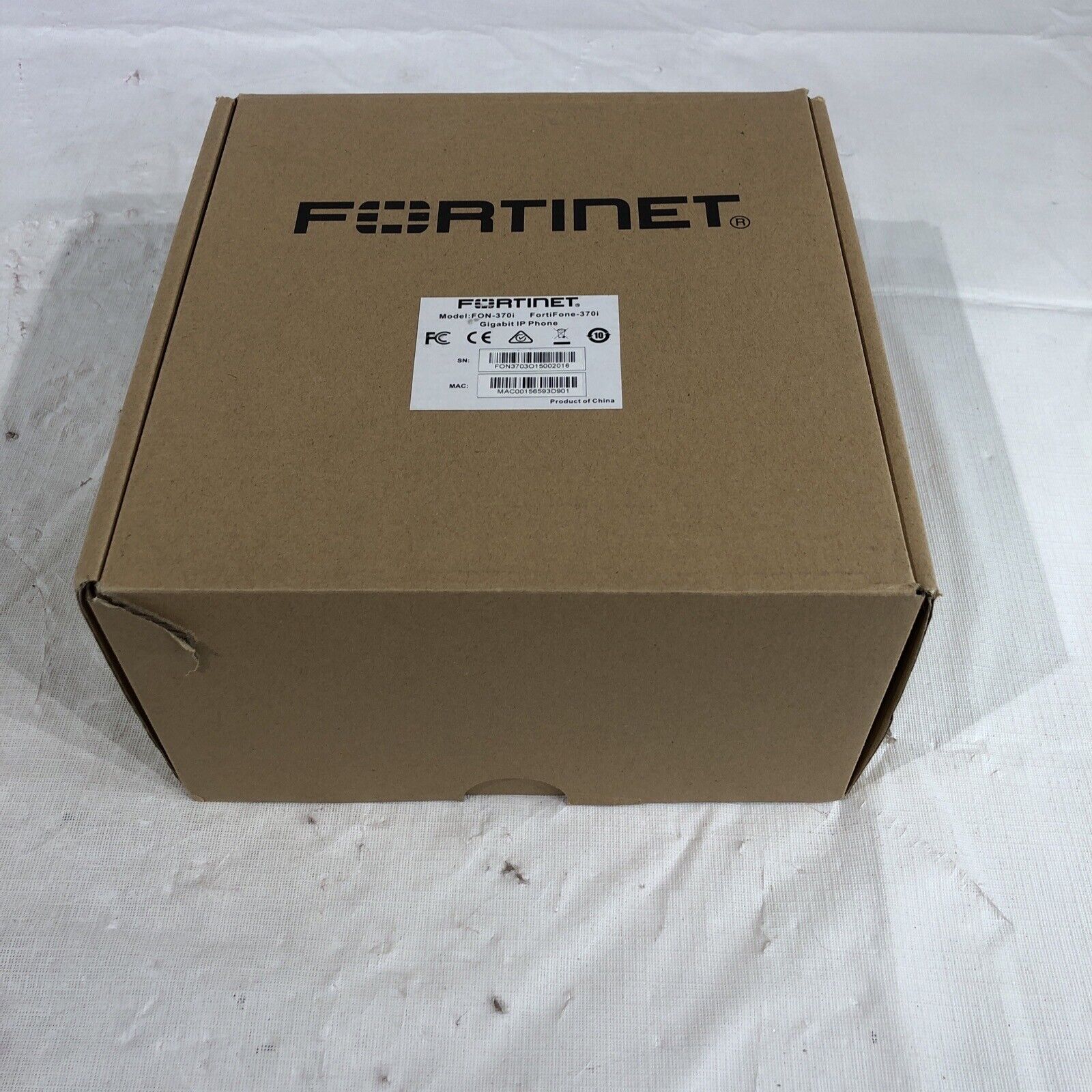 Fortinet FON-370i FortiFone Display Business Office Gigabit IP Phone- New