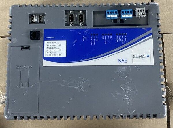 Johnson Controls, Metasys MS-NAE5510-1 Network Automation Engine.