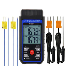Thermocouple Thermometer Digital K Type Thermometer with 4 Thermocouples, Range picture