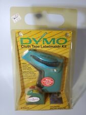 Vintage 1984 Dymo System Cloth Tape Label maker Kit NEW picture