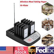 Restaurant Paging System Guest Queuing 10 Pager Queuing Wireless Calling System picture