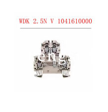 50pcs WDK 2.5N V compact double-layer connected terminal block 1041610000 picture