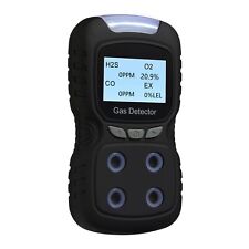 Vzmcov 4 in 1 Gas Detector, Rechargeable Portable 4 in 1 Gas Clip 4-Gas Monit... picture