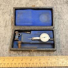 Vintage Lufkin V60 Dial Indicator .0005 w/ Case & Clamps Switzerland picture
