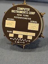Computer Instruments Corp. Potentiometer Model 105 Vintage 500 15 Unused? picture