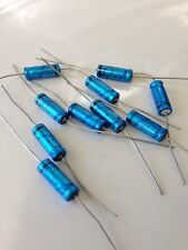 10 x 65uf (65mfd) 3v Axial Electrolytic Capacitors - New picture