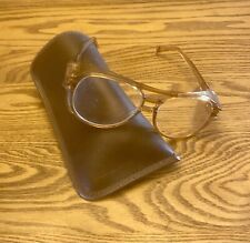 Vintage AEROSITE USA Z87 Safty Glasses w/ Side Shields 5 3/4” w/ Case picture