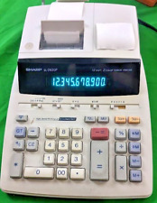 Vintage Sharp EL-2630P Electronic Printing Calculator Works, Needs Ink Ribbon picture