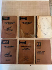 Lot of Vintage 50s-70s Caterpillar Parts/Operations Manuals #4 picture