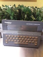  VINTAGE 1987 Franklin Computer Electronic Dictionary And Thesaurus picture
