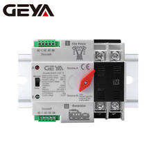 GEYA 2P 100A 220V Dual Power Automatic Transfer Switch Grid to Alternator50/60Hz picture