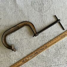 Vintage Wilton 408 8” Steel Heavy Duty C Clamp Made in USA picture