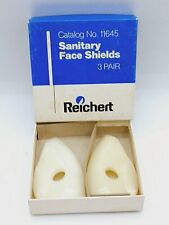 Vintage Reichert Phoropter Sanitary Face Shields 11645 New In Open Box 3 Pair picture